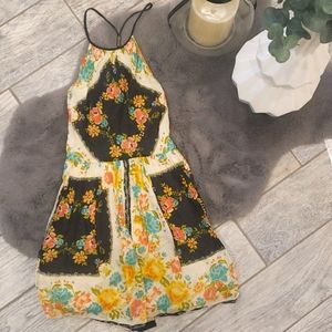 Ecoté Cotton Folk Print Dress Size 6